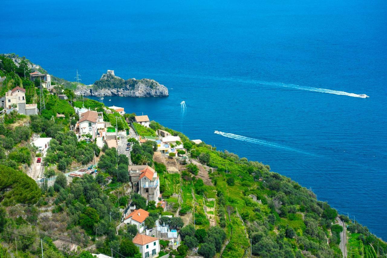 Amalfi Coast Mareblu Leilighet Furore Eksteriør bilde